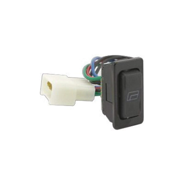 Megatronix WSP3 Illuminated Power Window 5-Pin Prong Terminal Momentary Rocker Switch With Plug